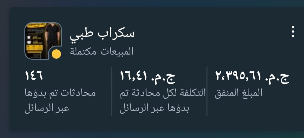 نتيجة حملة اسكراب طبي